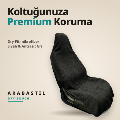 Arabastil™ Dry-Touch Premium Araç Koltuk Koruyucu Kılıf (%99 Su geçirmez+Evrensel Uyumlu)