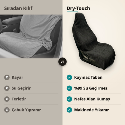 Arabastil™ Dry-Touch Premium Araç Koltuk Koruyucu Kılıf (%99 Su geçirmez+Evrensel Uyumlu)
