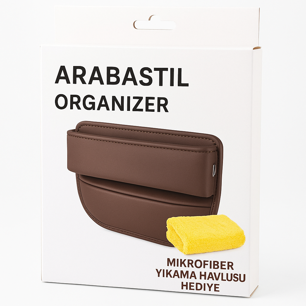 Arabastil ® Koltuk Arası Premium Organizer