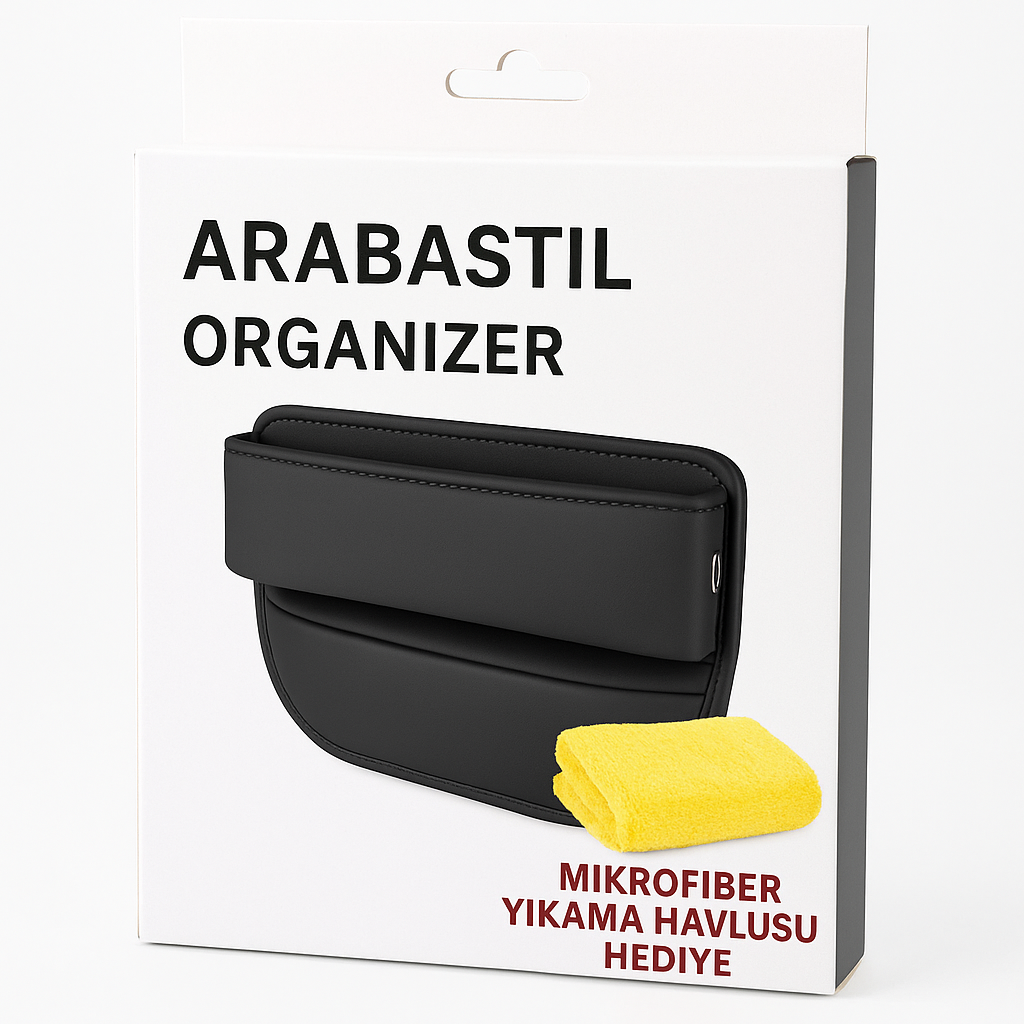 Arabastil ® Koltuk Arası Premium Organizer