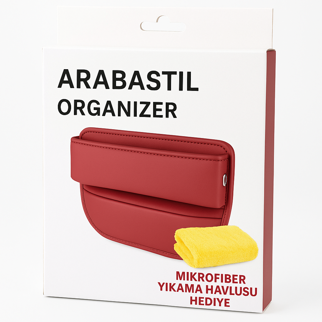 Arabastil ® Koltuk Arası Premium Organizer