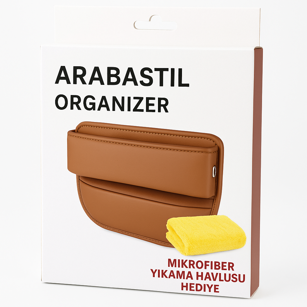 Arabastil ® Koltuk Arası Premium Organizer