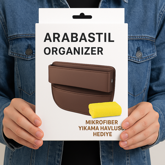 Arabastil ® Koltuk Arası Premium Organizer
