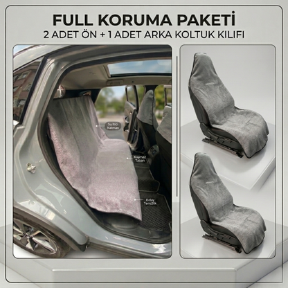 Arabastil™ Dry-Touch Araç Koltuk Kılıfı (%99 Su geçirmez)
