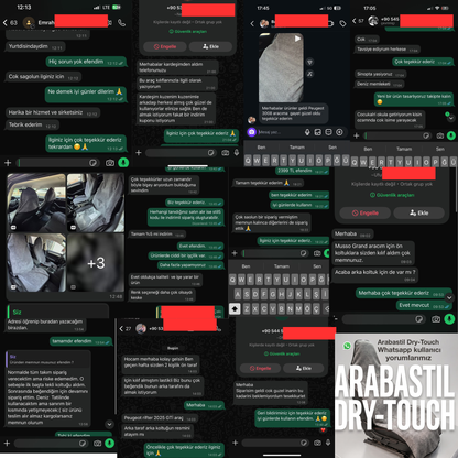 Arabastil™ Dry-Touch Premium Araç Koltuk Koruyucu Kılıf (%99 Su geçirmez+Evrensel Uyumlu)