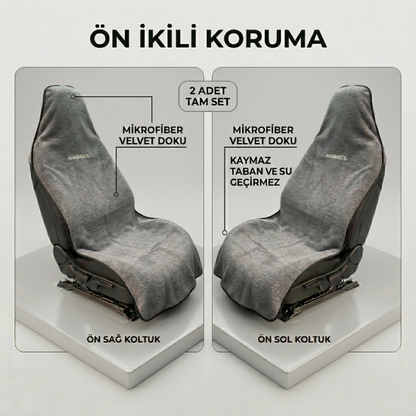 Arabastil™ Dry-Touch Araç Koltuk Kılıfı (%99 Su geçirmez)