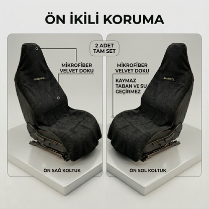 Arabastil™ Dry-Touch Araç Koltuk Kılıfı (%99 Su geçirmez)