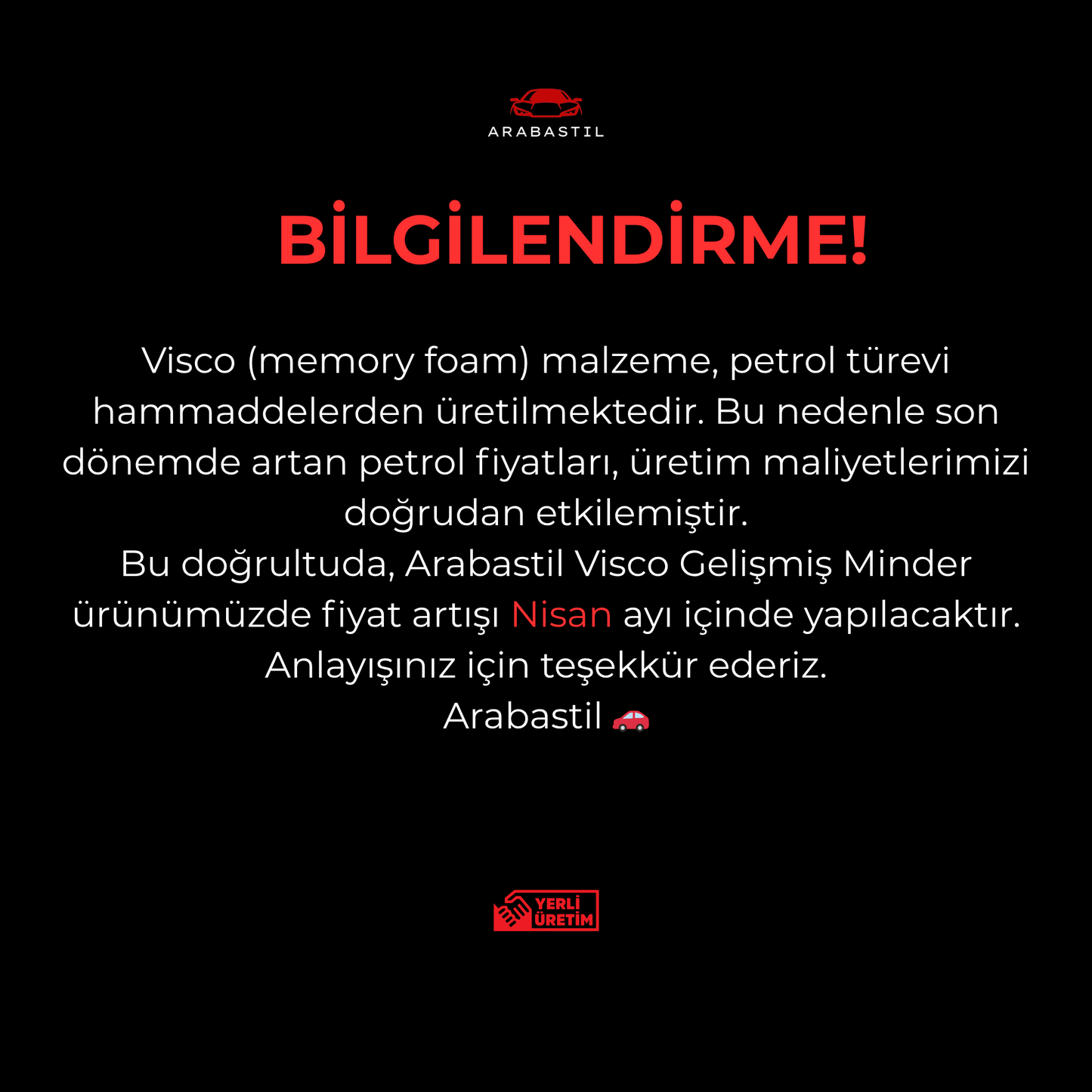 Arabastil™ ComfortLift – Gelişmiş Visco Oturma Minderi - Arabastil.com