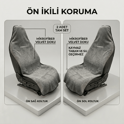 Arabastil™ Dry-Touch Araç Koltuk Kılıfı (%99 Su geçirmez) - Arabastil.com