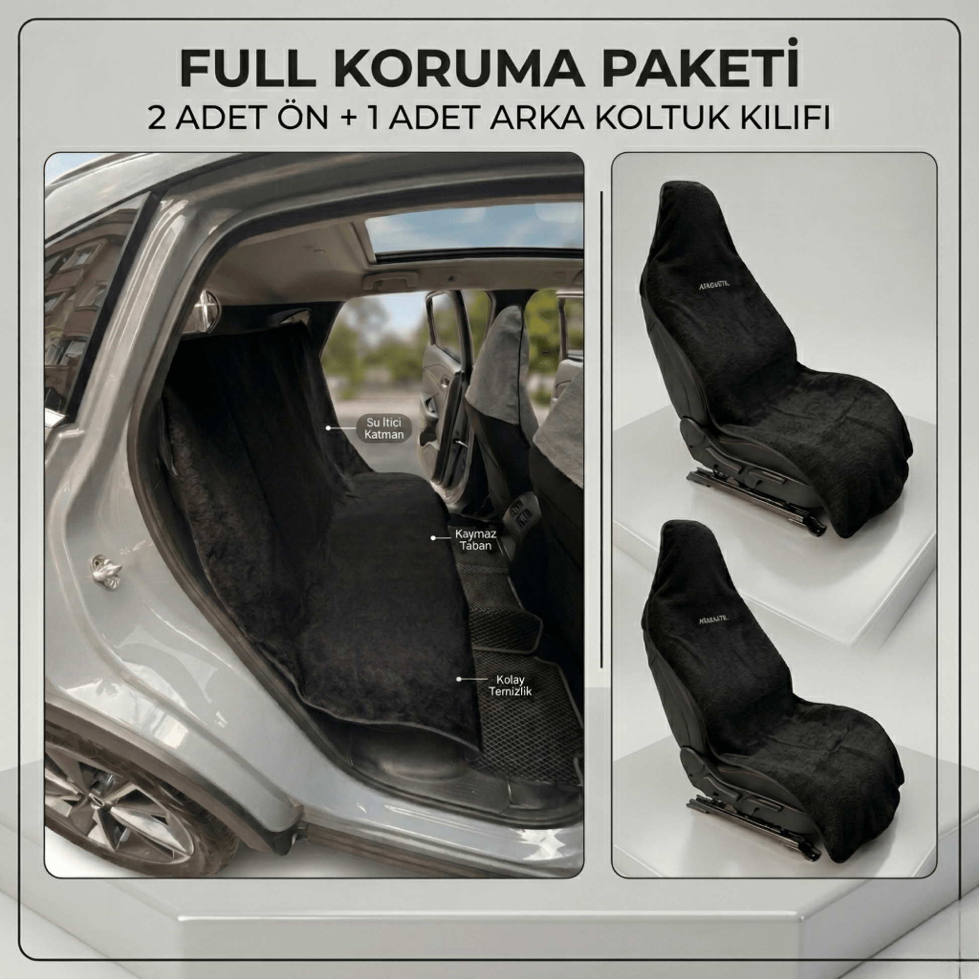 Arabastil™ Dry-Touch Araç Koltuk Kılıfı (%99 Su geçirmez) - Arabastil.com