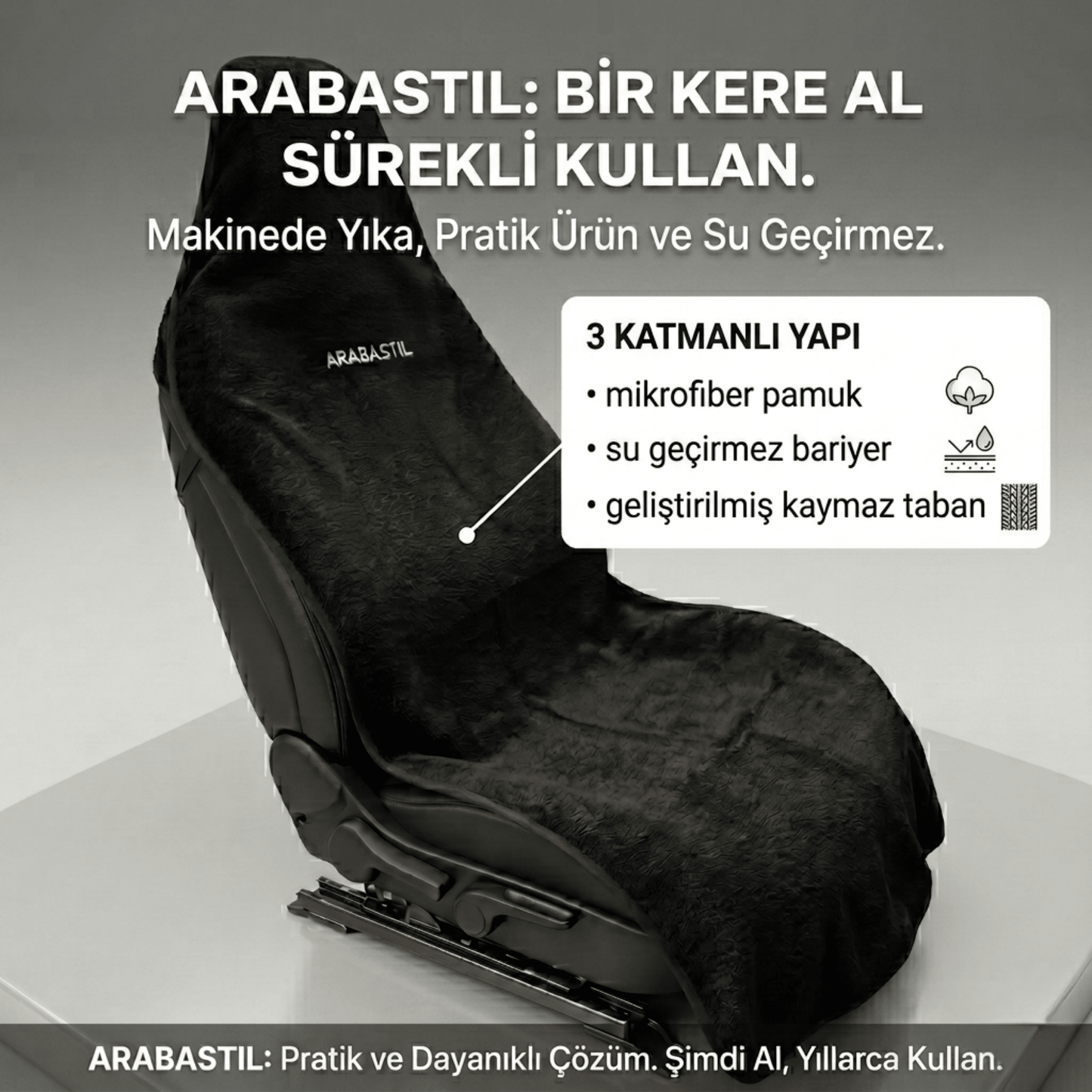 Arabastil™ Dry-Touch Premium Araç Koltuk Kılıfı (%99 Su geçirmez) - Arabastil.com