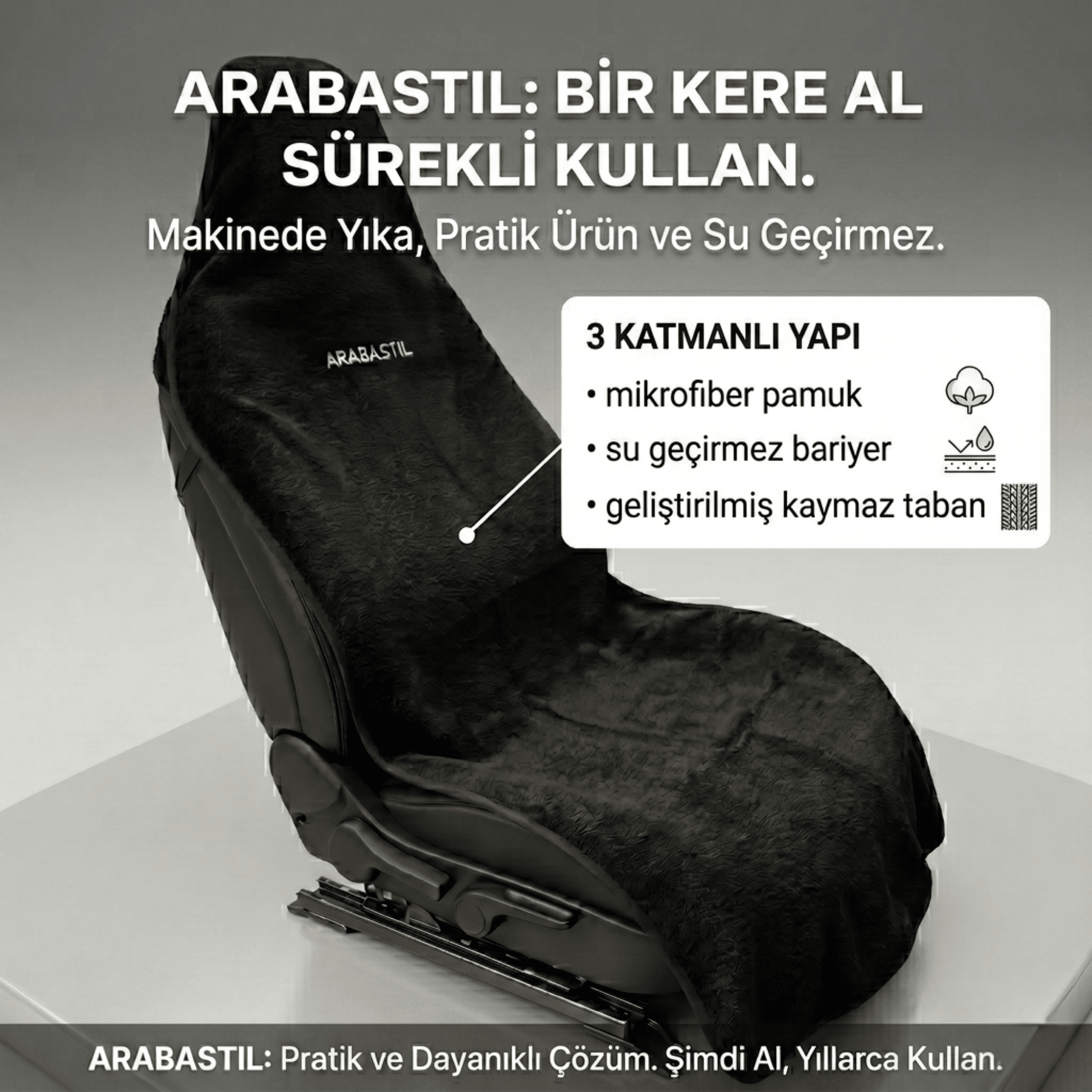 Arabastil™ Dry-Touch Premium Araç Koltuk Kılıfı (%99 Su geçirmez) - Arabastil.com