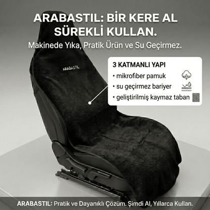 Arabastil™ Dry-Touch Premium Araç Koltuk Kılıfı (%99 Su geçirmez) - Arabastil.com