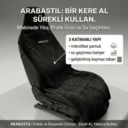 Arabastil™ Dry-Touch Premium Araç Koltuk Kılıfı (%99 Su geçirmez) - Arabastil.com